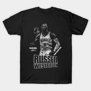 RUSSELL WESTBROOK THE TRIPLE DOUBLE KING T-Shirt